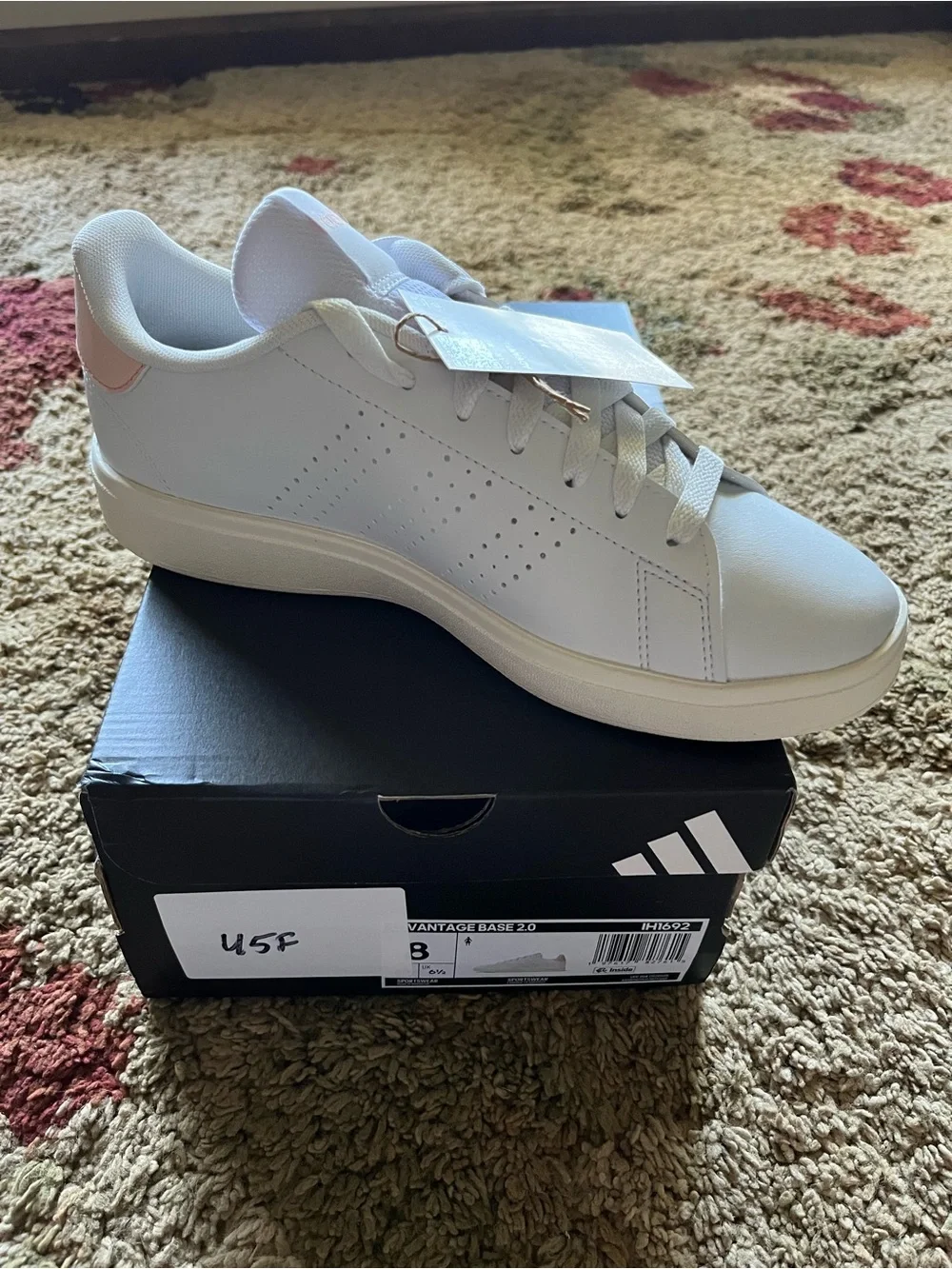 adidas clean white